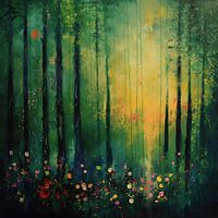 Expressionism forest
