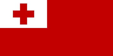 Flagge von Tonga von de-nue-pic