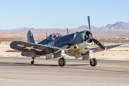 Vought F4U-1C Corsair jachtbommenwerper.