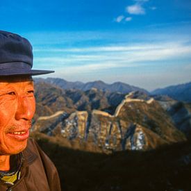 Porträtierter Mann, China von Jan Fritz