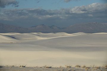 White Sands Dunes National Monument in New Mexico USA by Frank Fichtmüller