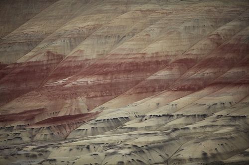 Painted Hills dans le John Day Fossil Beds National Monument à Mitchell City, comté de Wheeler, nord