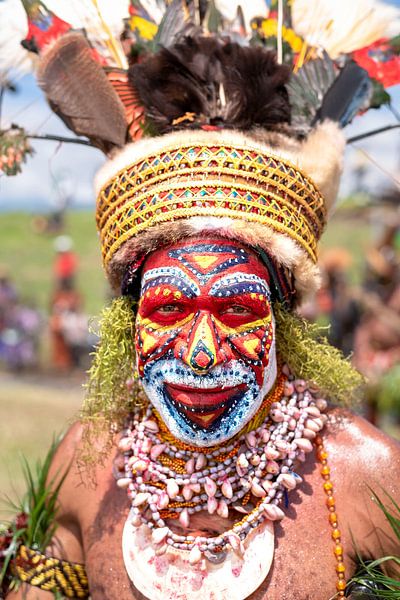 Ein lokaler Stamm in Papua-Neuguinea von Milene van Arendonk