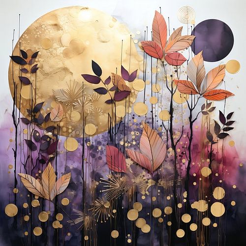 Botanical series: purple (8)