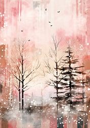 Pink down Xmas