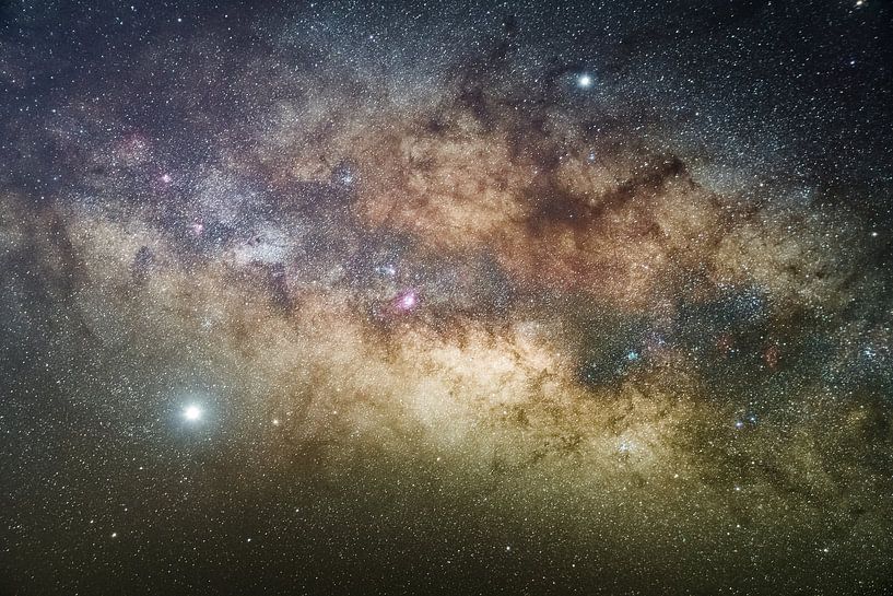 Melkwegcentrum close-up van Christian Klös