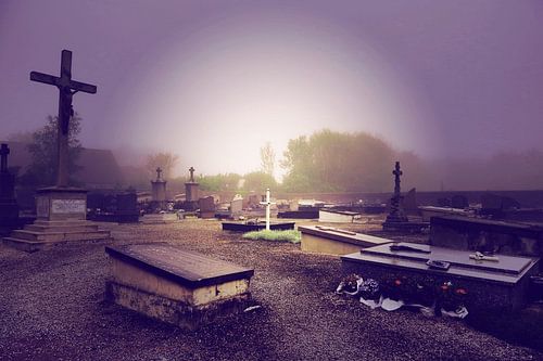 Ghost town France "graveyard"