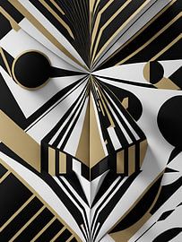 Black and Gold by Biljana Zdravkovic