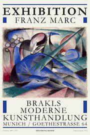 Franz Marc - Träumendes Pferd von Old Masters