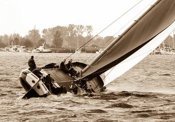 Skûtsje aus Woudsend 'Klaas v/d Meulen'