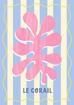 Le Corail Blue/Cream by Melissa Donne