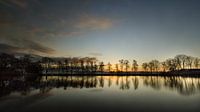 Lever de soleil le long de l'Amstel