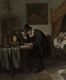 The Doctor's Visit, Jan Havicksz. Steen