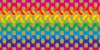 Tricotage arc-en-ciel