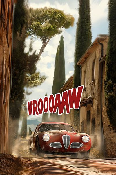 Mille Miglia 1951 (Streifen) von Harmannus Sijbring