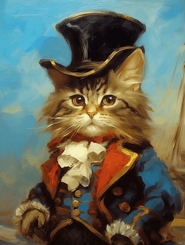 Der Kater, der sich für den König hielt