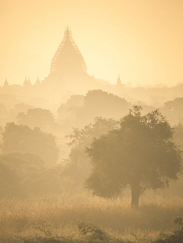 Gouden uur Bagan Myanmar