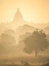 Golden hour Bagan Myanmar by Rudolfo Dalamicio thumbnail