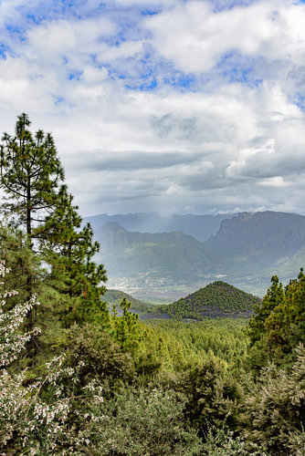 Blick auf die Caldera de Taburiente von Dirk Rüter