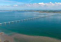 Zeeland bridge connects Noord-Beveland with Schouwen-Duiveland
