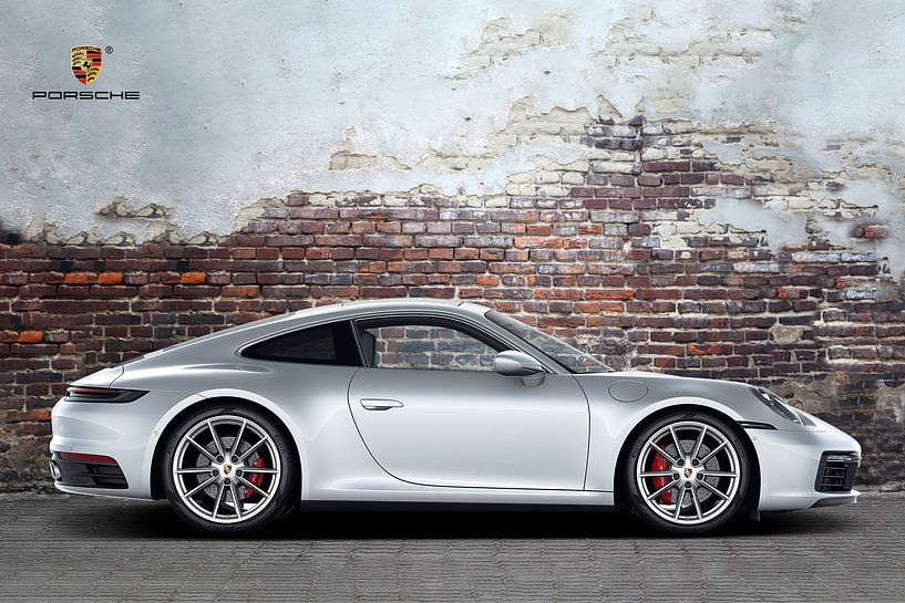 Porsche 911 Carrera, German Sports Car by Gert Hilbink