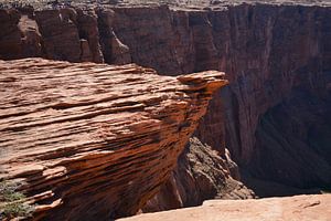 Felsvorsprung am Horseshoe Bend in Arizona