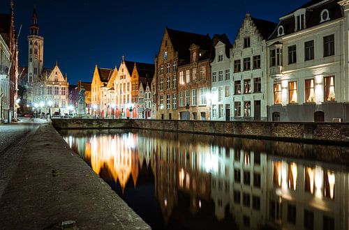 Spiegelrei by Night - Brugge