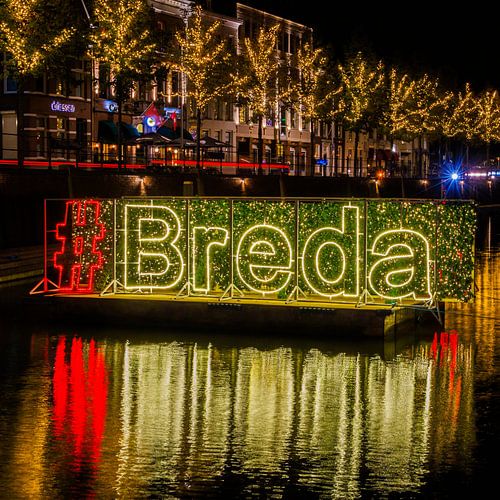 Sfeervolle winteravond in de Haven van Breda