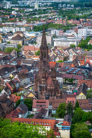 Ein Blick auf Freiburg im Schwarzwald von Andreas Völkel