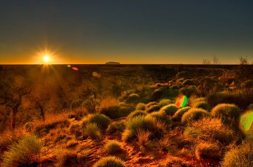 Zonsopgang in de Outback