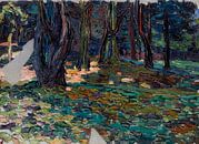 Saint-Cloud Park, Wassily Kandinsky van Meesterlijcke Meesters thumbnail