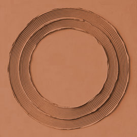 Ensō – Zen, Wabi-Sabi im Relief II von AidasignArt