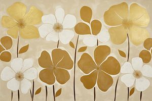 Goldene Blumen