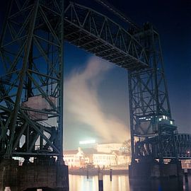Rotterdam bei Nacht von Raoul Suermondt