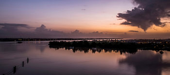Sunrise at Suriname