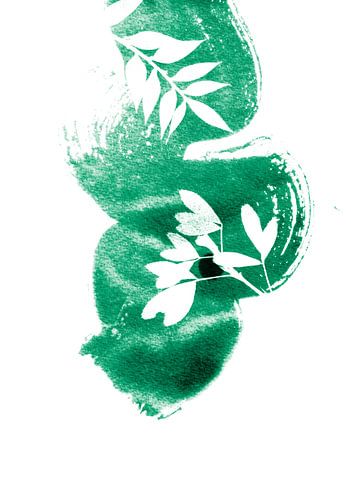 Abstracte Groene Bladeren