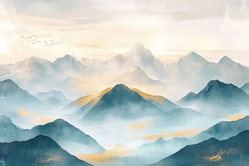 Abstract Berglandschap