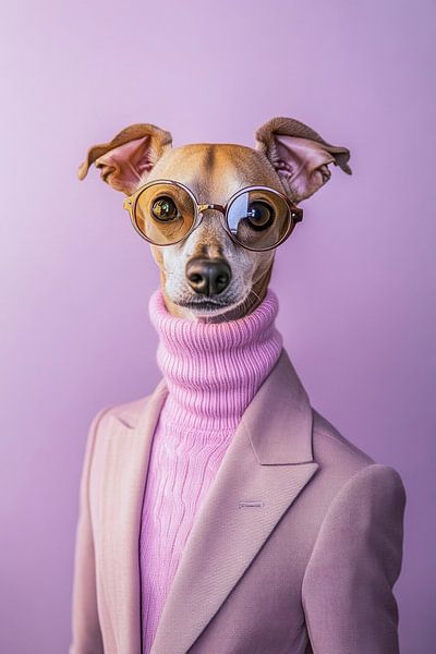Italian Greyhound by Poster Art Shop