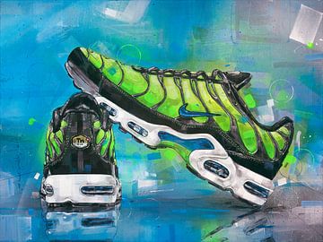 Nike air max TN schilderij van Jos Hoppenbrouwers
