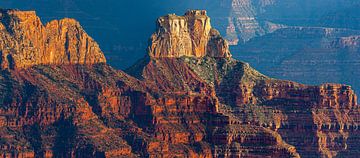 Panorama Grand Canyon NP, Arizona, USA van Henk Meijer Photography