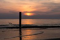 Zonsondergang Texel van Waterpieper Fotografie thumbnail