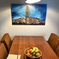 Kundenfoto: Utrecht Domturm von Paul Piebinga, auf leinwand