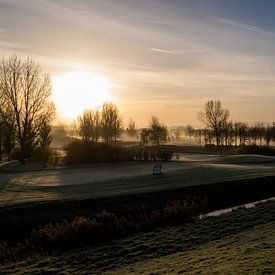 Fog on the Golf course by Diana Kievit