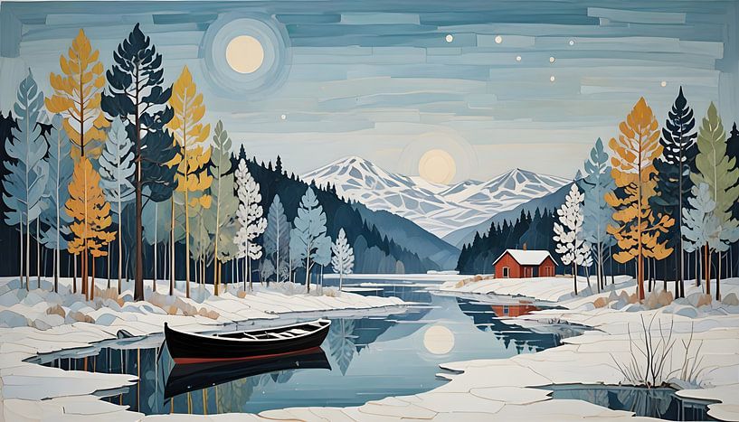 L'hiver en Laponie par Nick Wendt