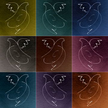 Peace Doves by ART Eva Maria