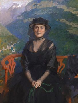 Cecilia Beaux~Portret van mevrouw Addison C. Harris