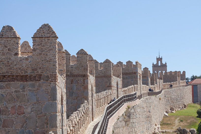 Stadtmauer, Avila, Castilla y Leon, Kastilien-Leon, Spanien, Europa von Torsten Krüger
