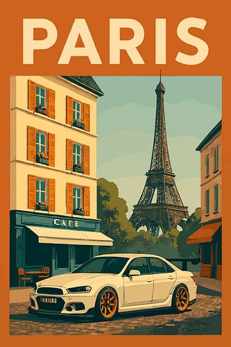 Vintage-Reisen Paris, Frankreich