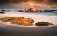 Zuidkust van Australië bij zonsondergang van Chris Stenger thumbnail