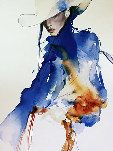 Abstract Cowgirl